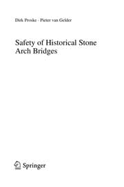 Tapa de Safety of historical stone arch bridges