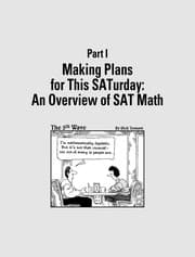 Tapa de SAT math for dummies