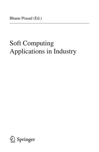 Tapa de Soft computing applications in industry