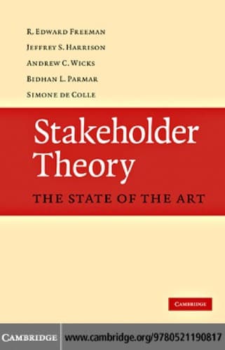 Tapa de Stakeholder theory