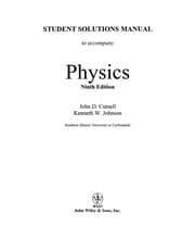 Tapa de Students solutions manual to accompany Physics