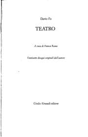 Tapa de Teatro