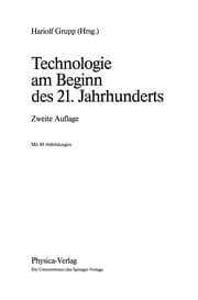 Tapa de Technologie am Beginn des 21. Jahrhunderts
