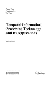 Tapa de Temporal information processing technology and its applications