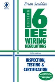Tapa de 16th Edition IEE Wiring Regulations