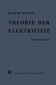 Tapa de Theorie der Elektrizität