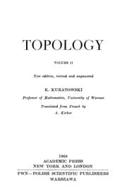 Tapa de Topology (Mathematics in Science & Engineering)