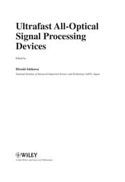 Tapa de Ultrafast all-optical signal processing devices