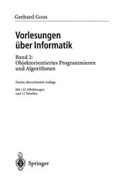 Tapa de Vorlesungen über Informatik