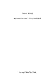 Tapa de Wissenschaft und Anti-Wissenschaft