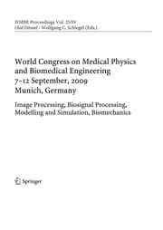 Tapa de World Congress on Medical Physics and Biomedical Engineering, September 7 - 12, 2009, Munich, Germany