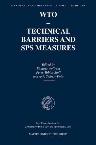 Tapa de WTO, technical barriers, and SPS measures