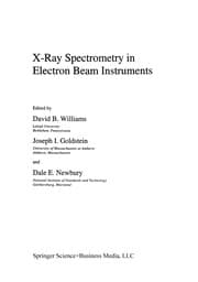 Tapa de X-Ray Spectrometry in Electron Beam Instruments