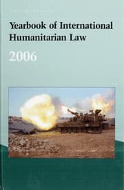 Tapa de Yearbook of international law