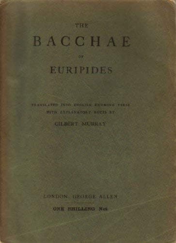 Tapa de Bacchae