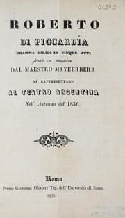 Tapa de Roberto di Piccardia