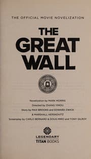 Tapa de The Great Wall