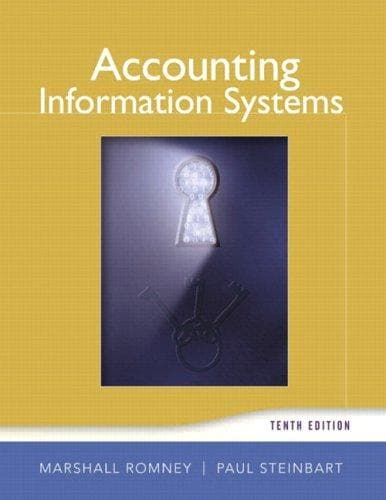 Tapa de Accounting Information Systems (10th Edition) (Accounting Information Systems)