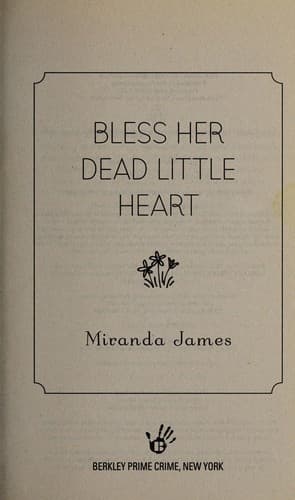 Tapa de Bless her dead little heart