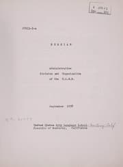Tapa de Russian: administrative division and organization of the U.S.S.R.