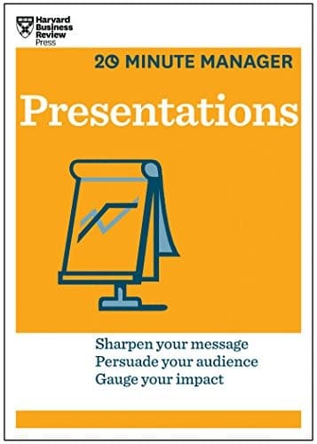 Tapa de Presentations (HBR 20-Minute Manager Series)