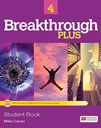 Tapa de Breakthrough Plus 4 Upper Intermediate Student Book plus Digibook pack