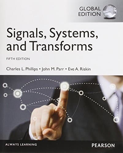 Tapa de Signals, Systems, and Transforms