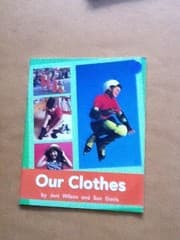Tapa de Rigby PM Plus: Individual Student Edition Orange (Levels 15-16) Our Clothes