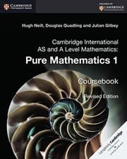 Tapa de Cambridge International AS and A Level Mathematics: Pure Mathematics 1 Coursebook
