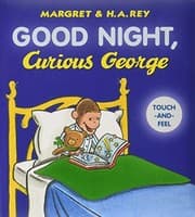 Tapa de Good Night, Curious George padded board book (touch-and-feel)