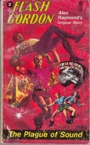 Tapa de FLASH GORDON 1: The Lion Men of Mongo; 2: The Plague of Sound; 3: The Space Circus; 4: The Time Trap of Ming XIII; 5: The Witch Queen of Mongo; 6: The War of the Cybernauts
