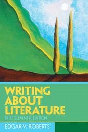 Tapa de Writing about literature