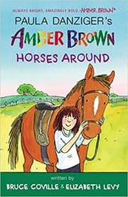 Tapa de Paula Danziger's Amber Brown horses around