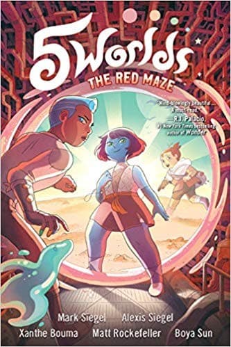 Tapa de The red maze