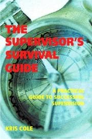 Tapa de The Supervisor's Guide