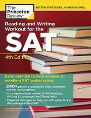 Tapa de Reading and Writing Workout for the SAT, 4th Edition