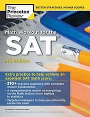 Tapa de Math Workout for the SAT, 5th Edition