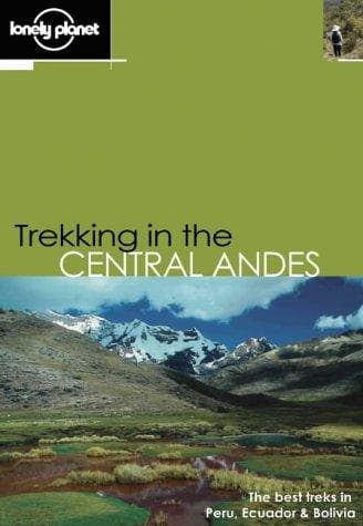Tapa de Trekking in the central Andes