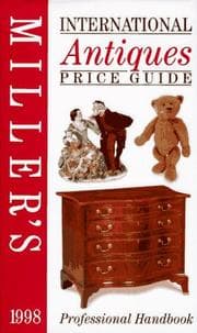 Tapa de Miller's International Antiques Price Guide, 1998