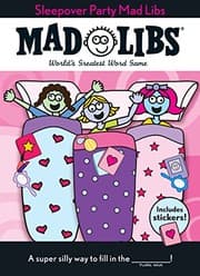 Tapa de Sleepover Party Mad Libs