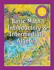 Tapa de Basic Math, Introductory and Intermediate Algebra - 24 Month Standalone Access Card; MySlideNotes for Lial Basic Math, Introductory and Intermediate Algebra