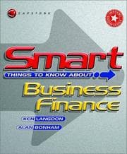 Tapa de Smart things to know about business finance