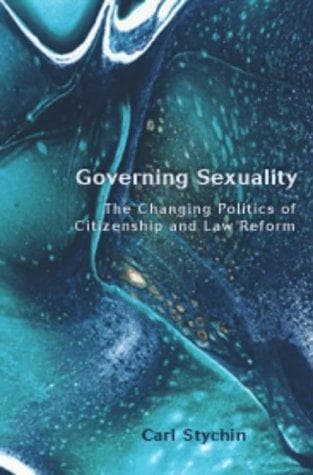 Tapa de Governing sexuality