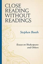 Tapa de Close Reading without Readings