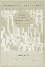 Tapa de Sources of Knowledge
