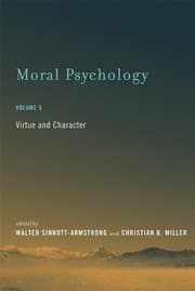 Tapa de Moral Psychology