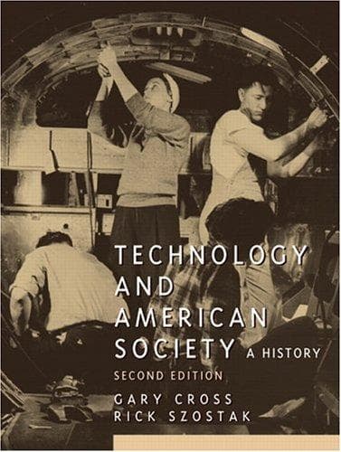 Tapa de Technology and American Society (2nd Edition)