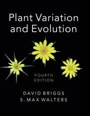 Tapa de Plant variation and evolution