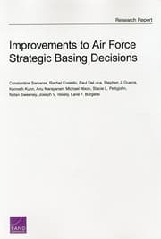 Tapa de Improvements to Air Force Strategic Basing Decisions