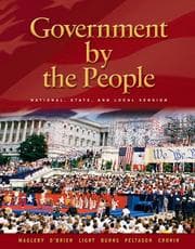 Tapa de Government By The People, National, State, and Local